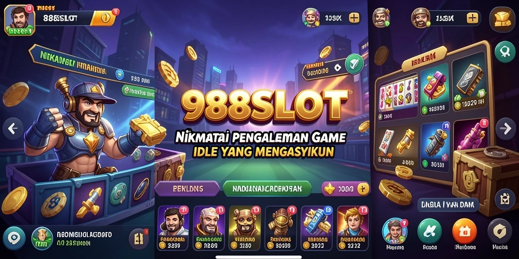 Tampilan menarik gameplay 988SLOT dengan mesin slot yang memikat.