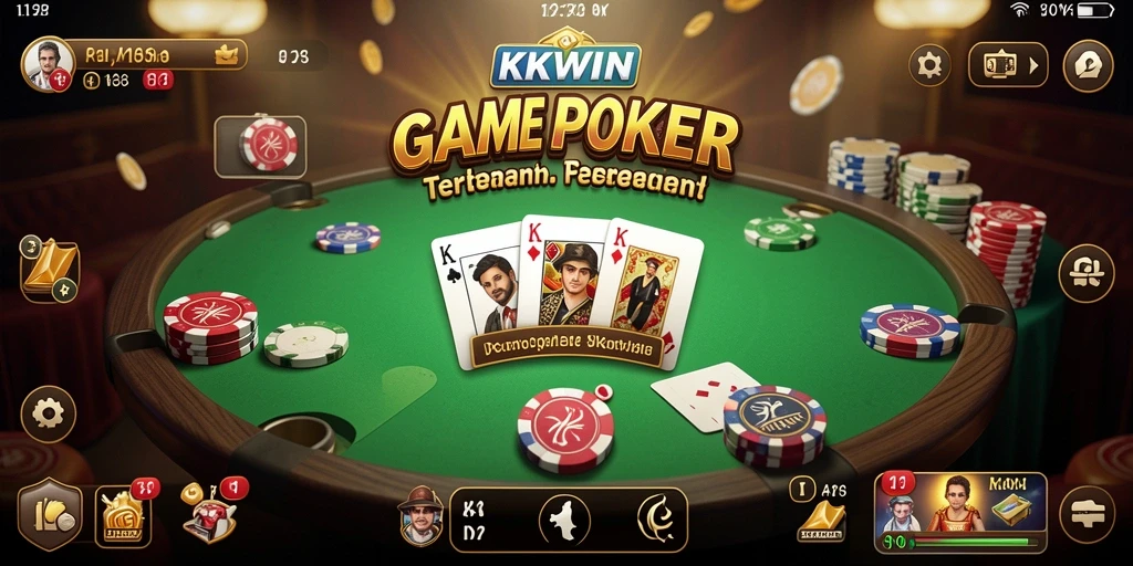 Tampilan gameplay KKWIN yang menarik dan dinamis.