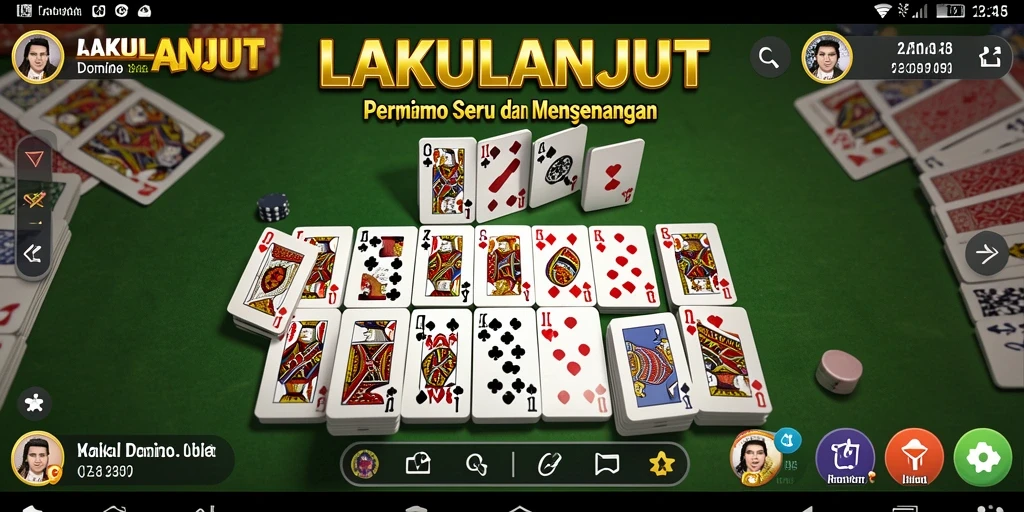 Tampilan gameplay seru dari LAKULANJUT dengan interaksi pengguna.