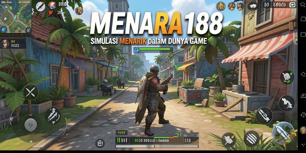 Screenshot MENARA188 menunjukkan aksi seru dalam gameplay simulasi yang interaktif.
