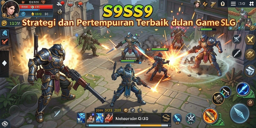 Gameplay menarik S9S9 dengan strategi pertempuran yang mendebarkan.