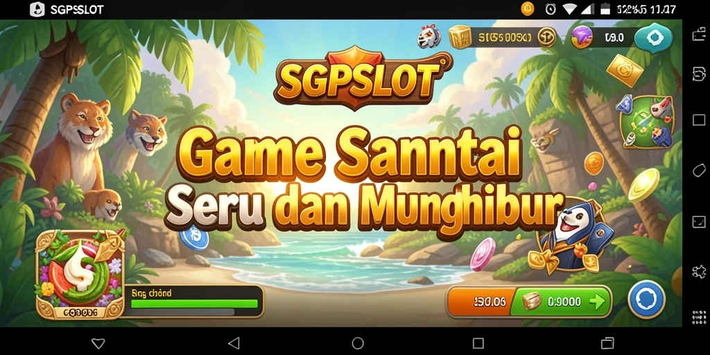 Tampilan gameplay SGPSLOT dengan slot mesin yang menarik dan interaksi mudah.